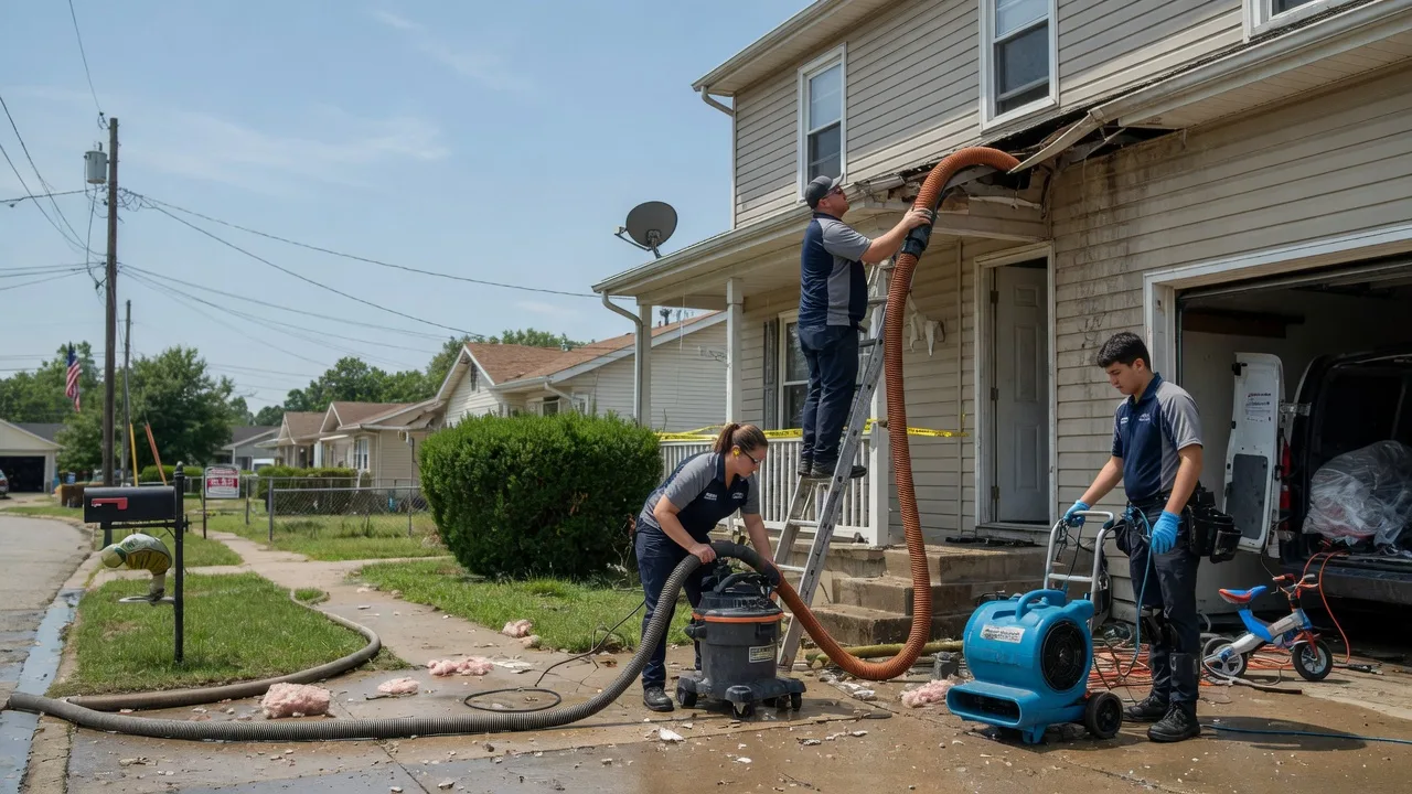 Water Damage Restoration in Tilden, IL near me